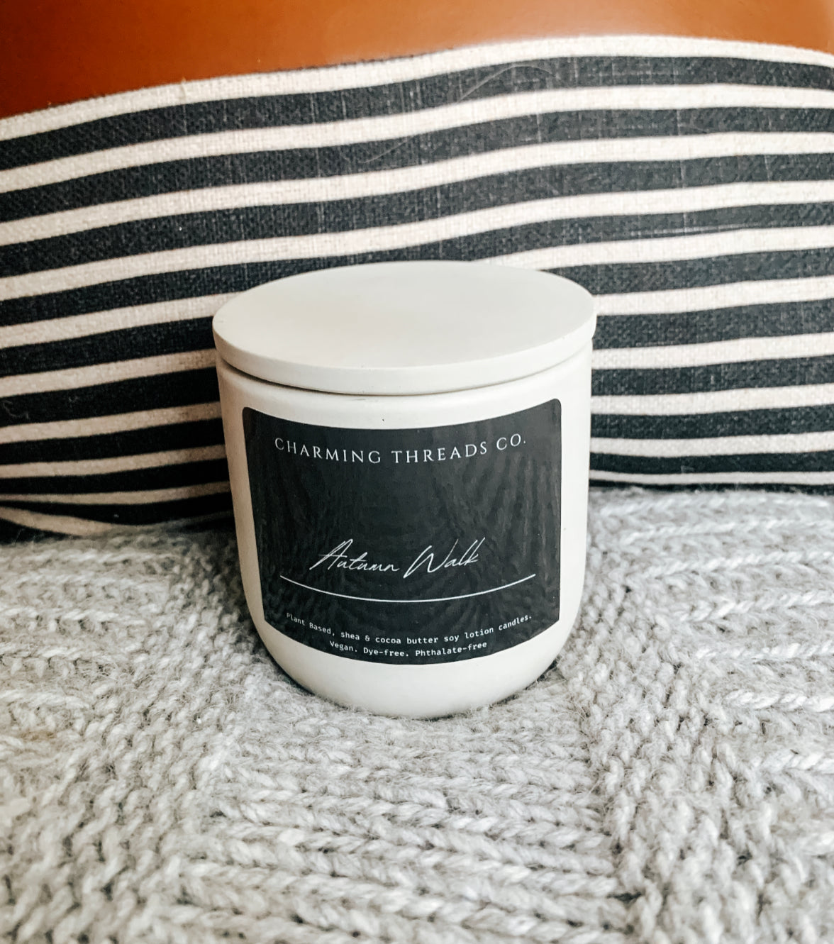 Autumn Walk Charming Threads Lotion Candle