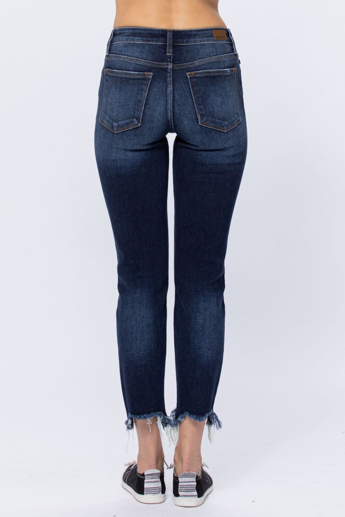 Mid Rise Destroyed Dark Judy Blues kid