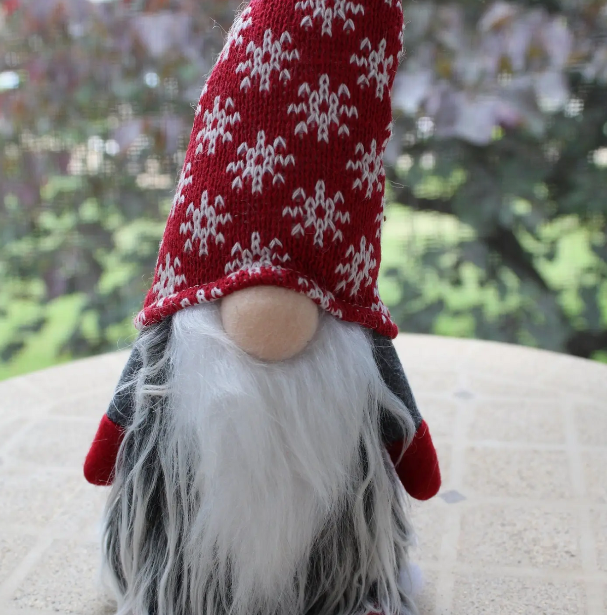 Red Snowflake Gnome see if