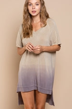 Lavender Tie Dye Tunic Top