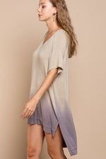 Lavender Tie Dye Tunic Top