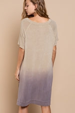Lavender Tie Dye Tunic Top