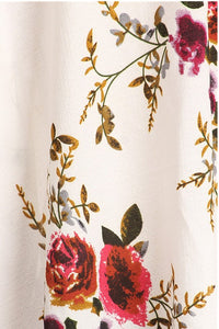 Spring Floral Duster