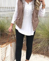 Reversible Sherpa Vest