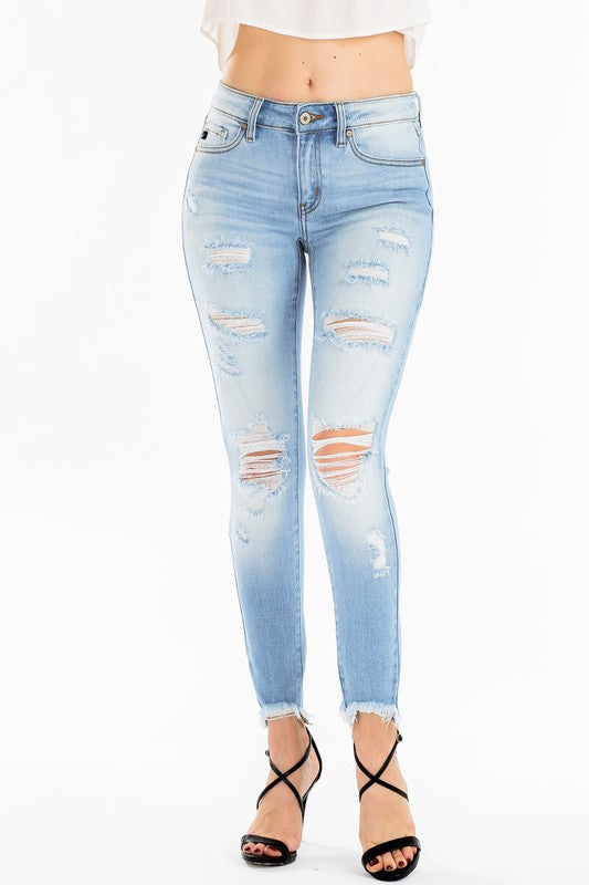KanCan Light Wash Skinnies
