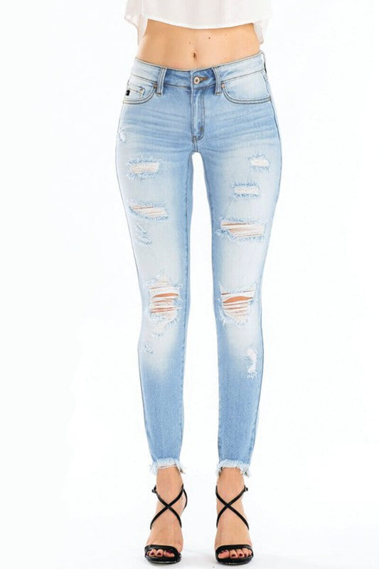 KanCan Light Wash Skinnies