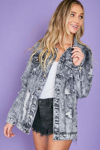Charcoal Denim Jacket
