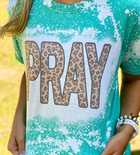 Bleach Leopard Pray Tee