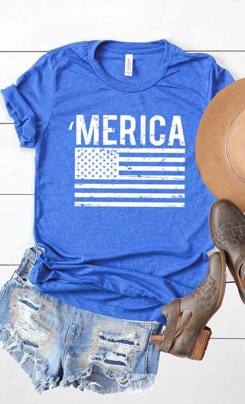 Blue 'Merica Tee