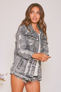 Charcoal Denim Jacket