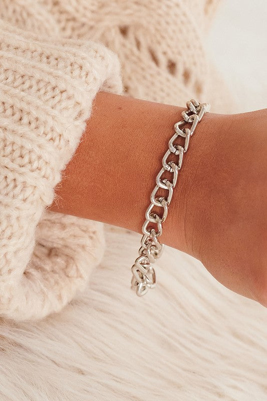 Silver Chain Bracelet