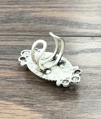 White Turquoise Ring