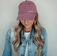 Mama Embroidered Caps- Vintage Wash
