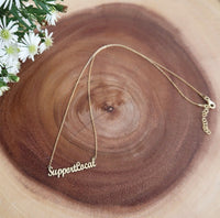Support Local Gold Necklace