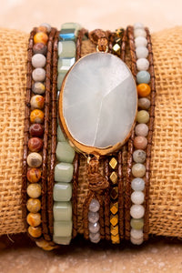 Kelly Wrap Bracelet Amazonite