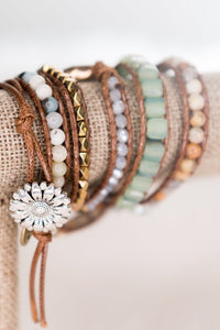 Kelly Wrap Bracelet Amazonite