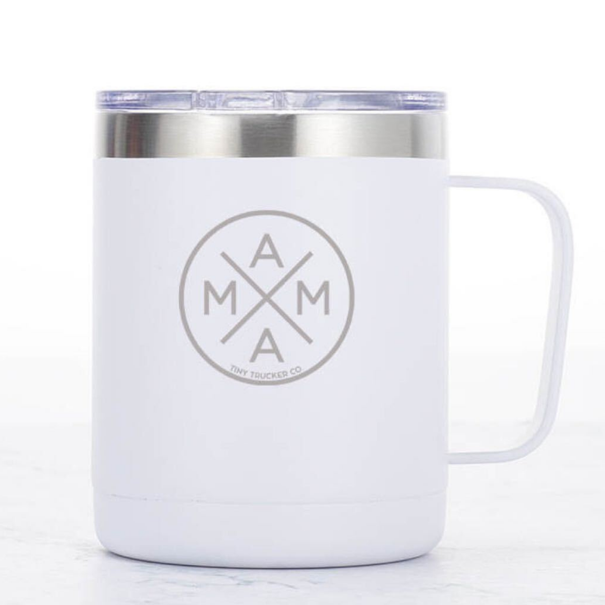 Mama X™ Stainless Steel Travel Coffee Mug