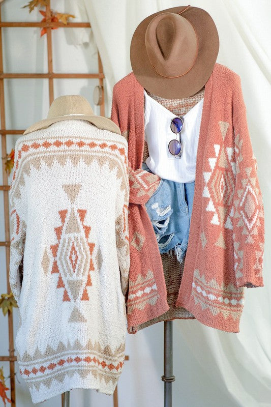Aztec Cozy Cardigan