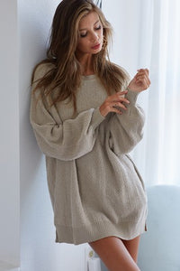 The Emma Sweater- Taupe