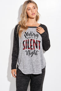 Silent Night Pj Set