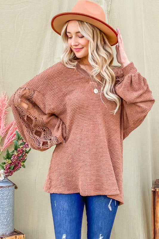 Darla Lace Top