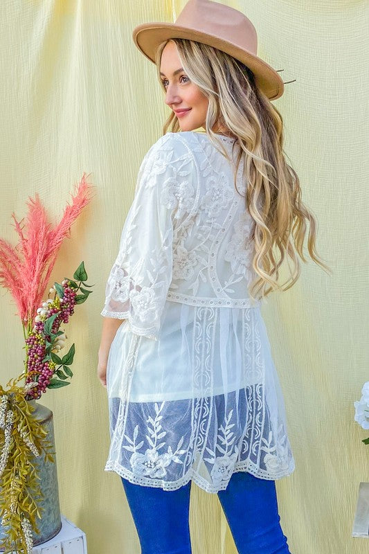 Best Selling April Tunic- Ivory