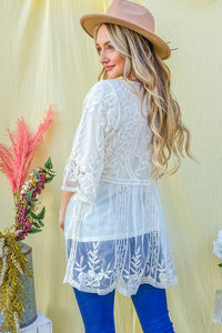 Best Selling April Tunic- Ivory