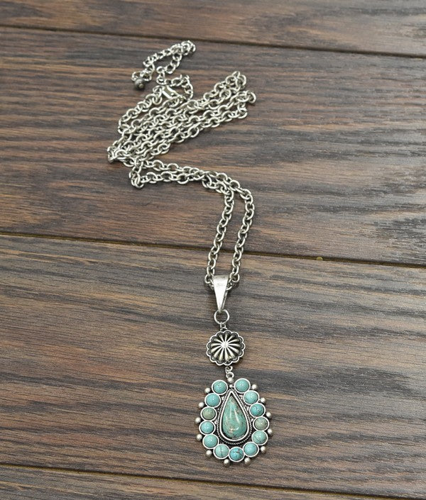 Silver Chain Mini Pendent Necklace