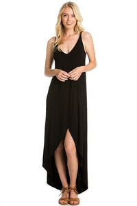 Jersey Knit Maxi Dress