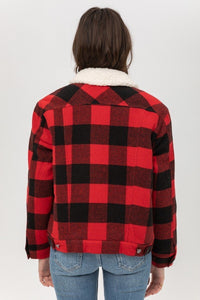 Woven Yarn Dye Plaid Jacket