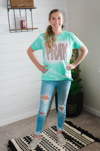 Bleach Leopard Pray Tee