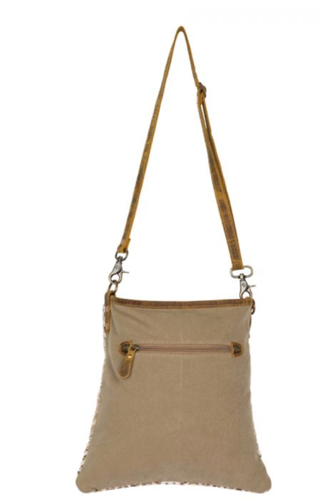 BEIGE WORLD SHOULDER BAG