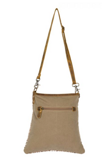 BEIGE WORLD SHOULDER BAG