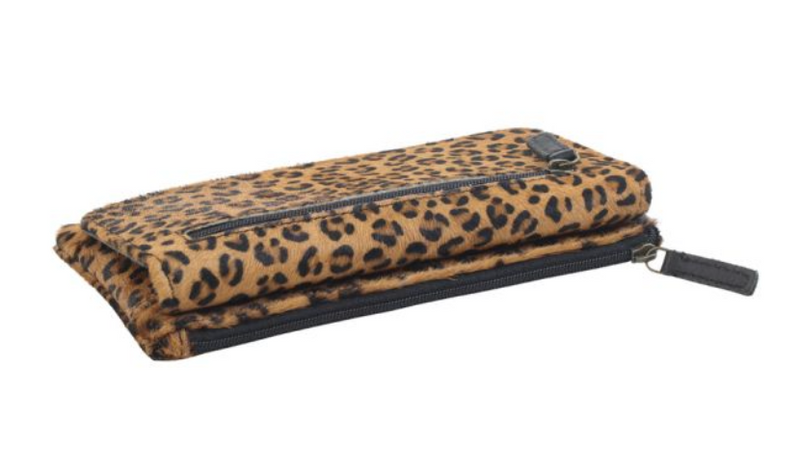 SMALL WONDER LEATHER AND HAIRON WALLET
