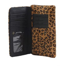 SMALL WONDER LEATHER AND HAIRON WALLET