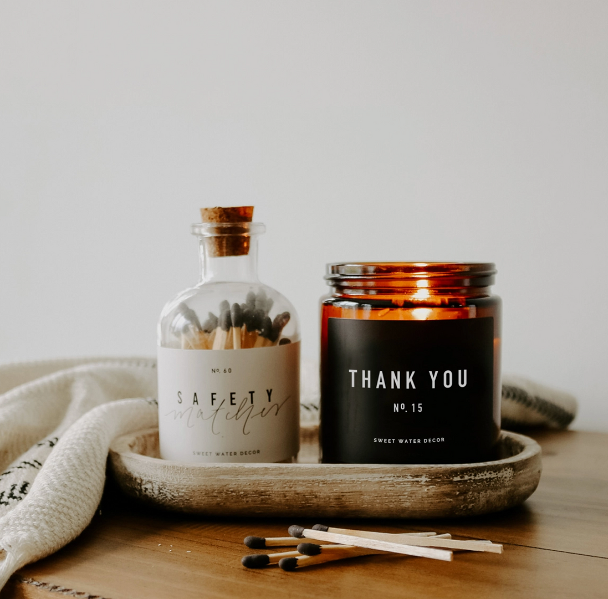 Thank You! Soy Candle | Amber Jar Candle