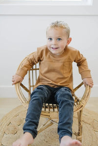 Onyx Long Sleeve- Brown