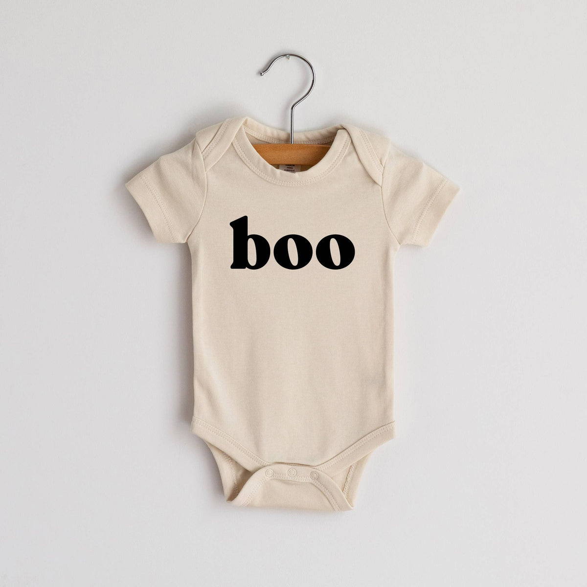Boo Cream Organic Baby Bodysuit