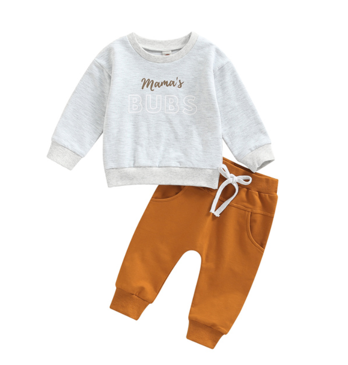 Mama's Bubs Sweater &  Jogger Set