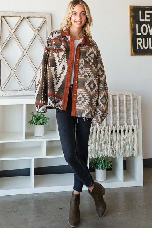 Annie Western Aztec Jacket