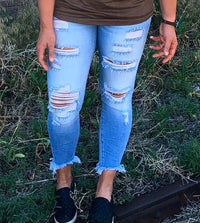 KanCan Light Wash Skinnies