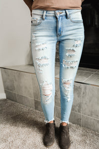 KanCan Light Wash Skinnies