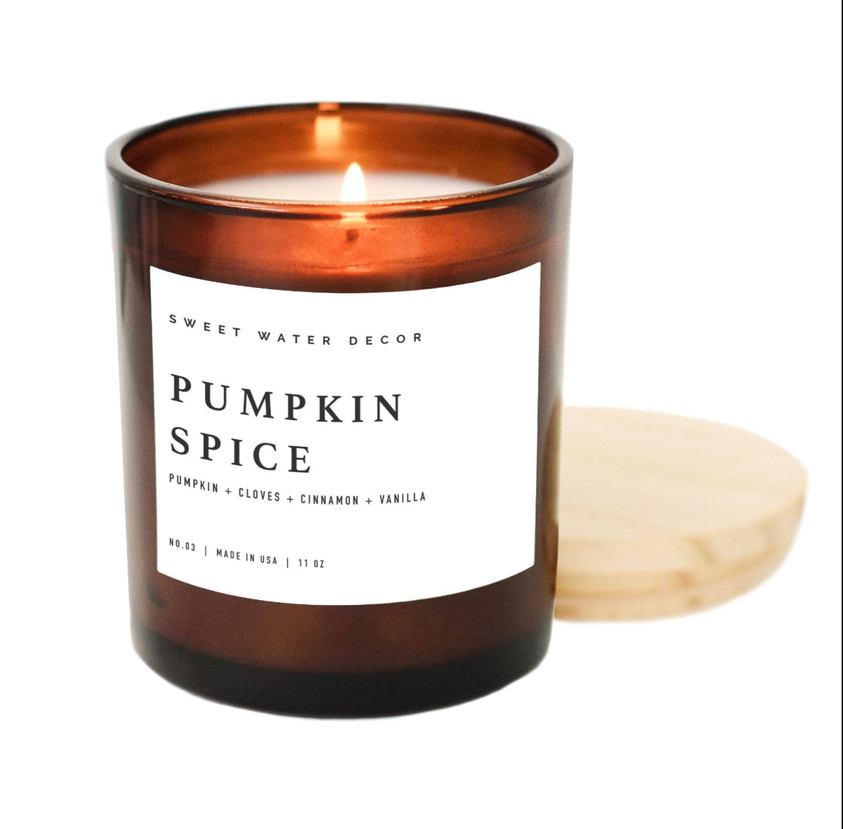 Pumpkin Spice Amber Candle