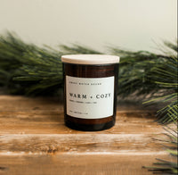 Warm + Cozy Amber Candle