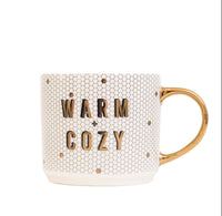 Warm + Cozy Tile Mugs