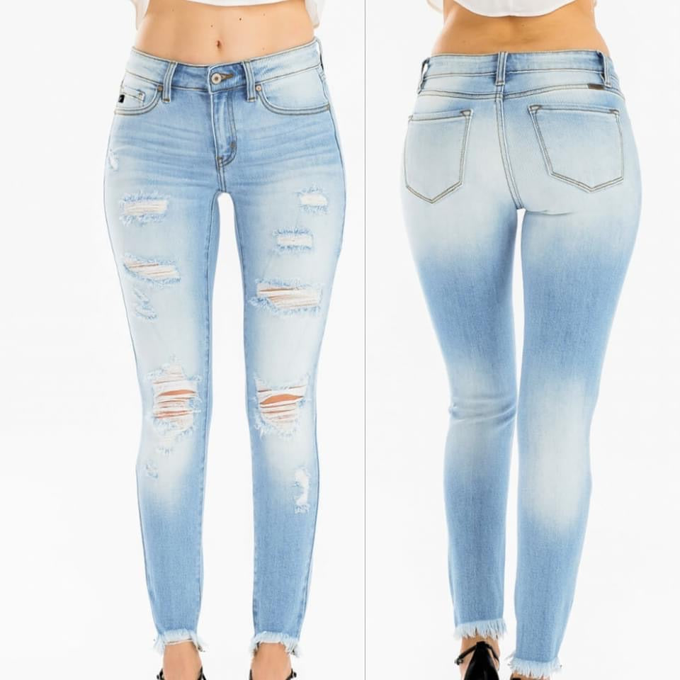 KanCan Light Wash Skinnies