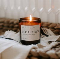 Holiday Amber Candle