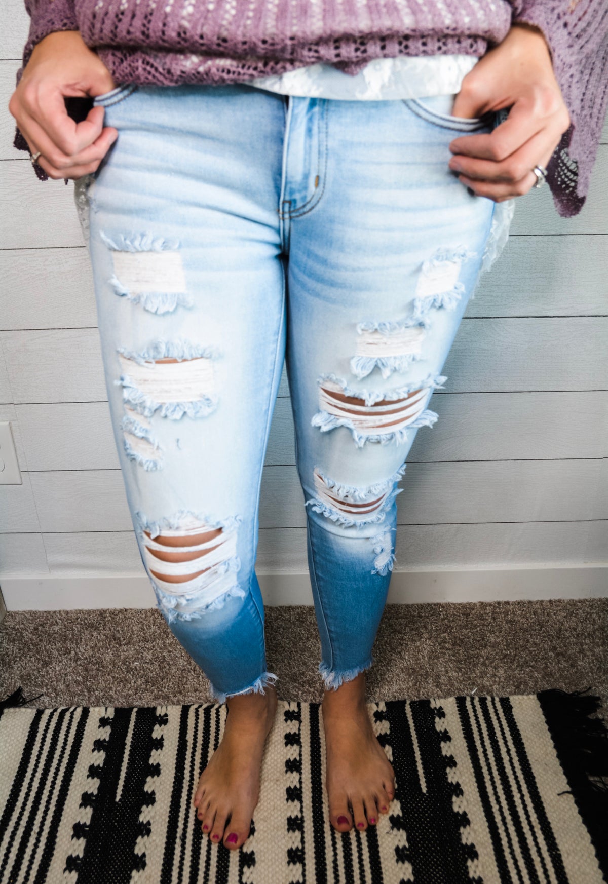 KanCan Light Wash Skinnies