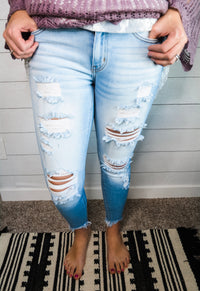 KanCan Light Wash Skinnies