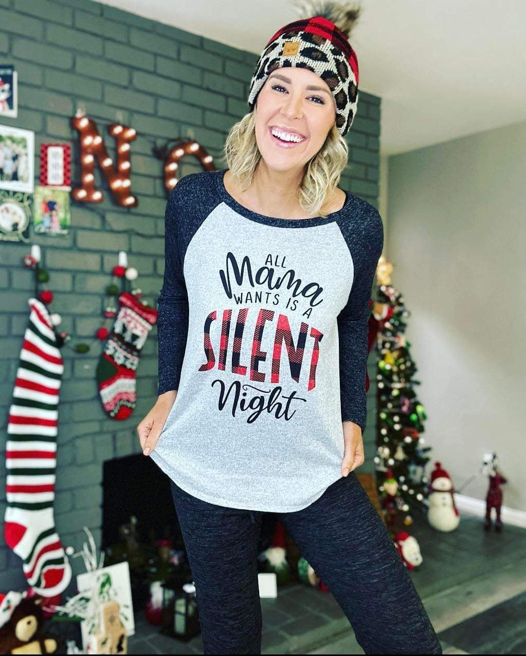 Silent Night Pj Set